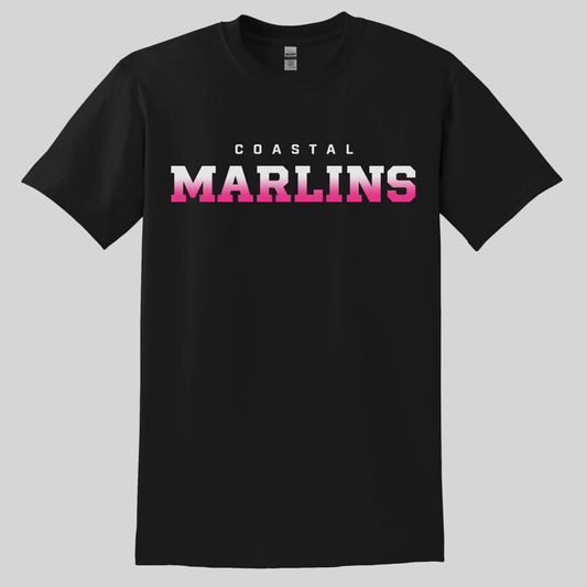 Team Coastal Tee- Pink