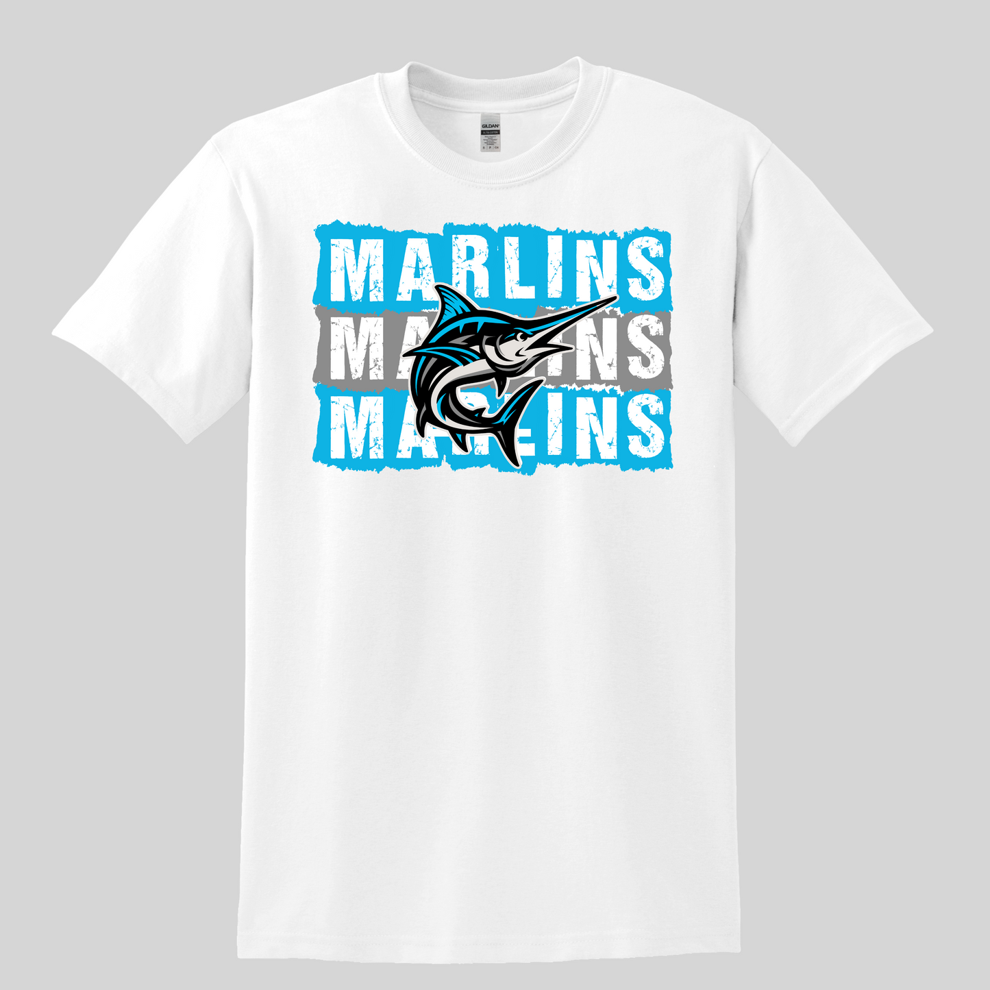 Marlins Triple Stack Tee